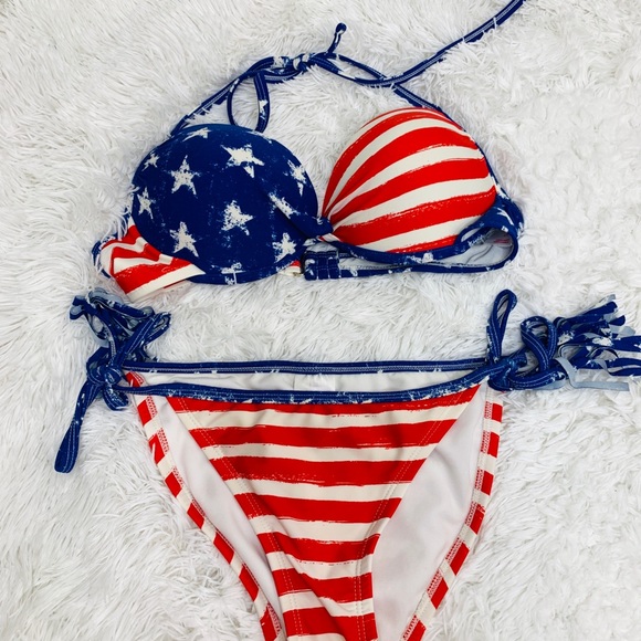 Other - Americana bikini bathing suit
